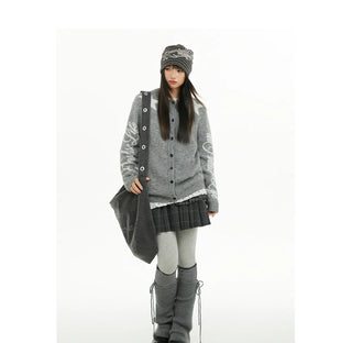 star jacquard sweater