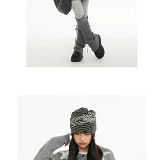 star jacquard sweater