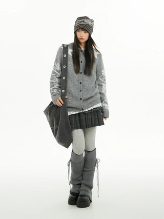 star jacquard sweater