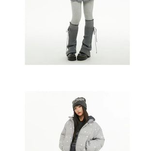 printed down jacket