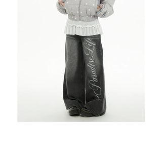 printed down jacket