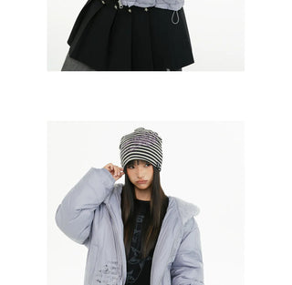 lazy print coat