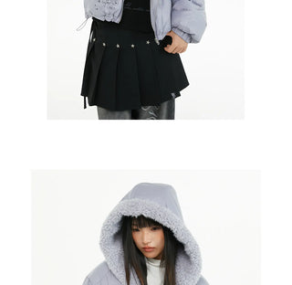 lazy print coat
