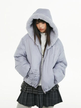 lazy print coat