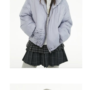 lazy print coat