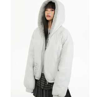lazy print coat