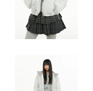 lazy print coat