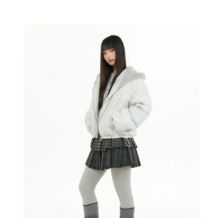 lazy print coat