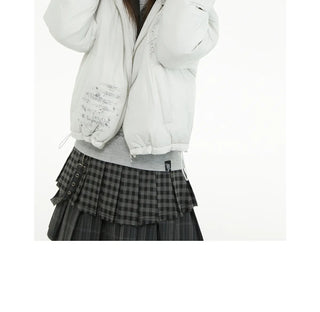 lazy print coat