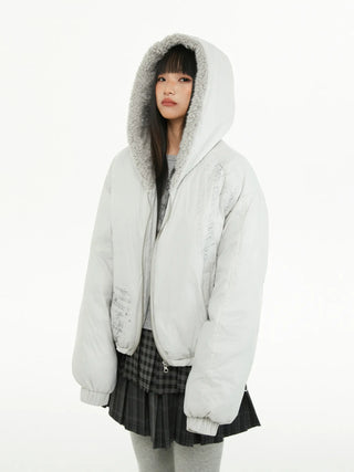 lazy print coat