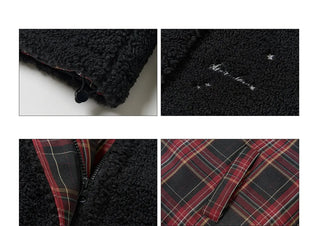quilted lamb coat