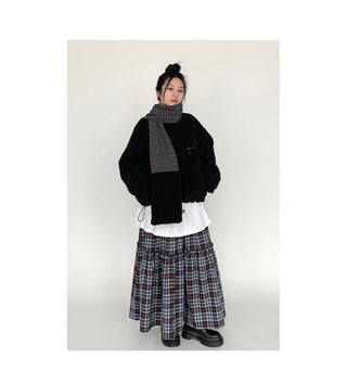 quilted lamb coat