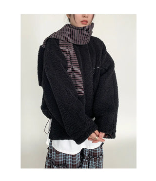 quilted lamb coat