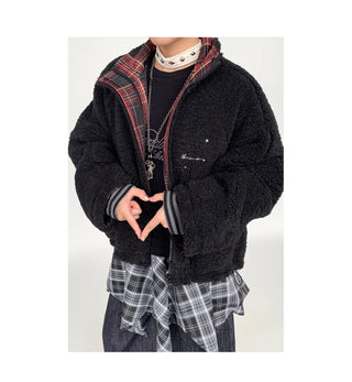 quilted lamb coat