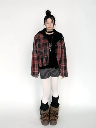 quilted lamb coat