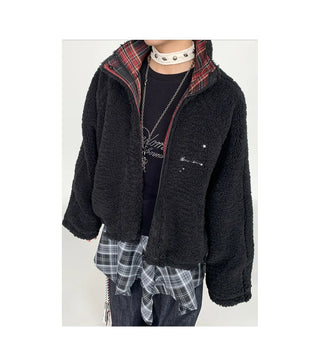 quilted lamb coat