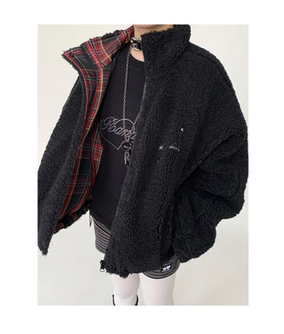 quilted lamb coat