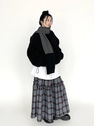 quilted lamb coat