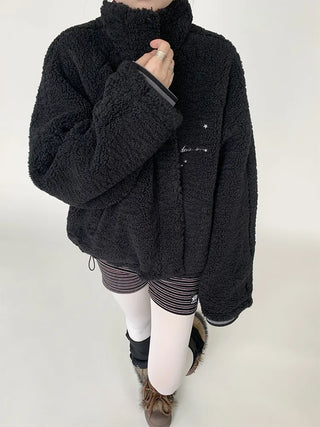 quilted lamb coat