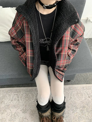 quilted lamb coat