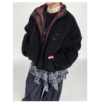 quilted lamb coat