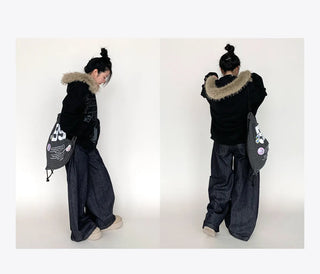 machete split jeans