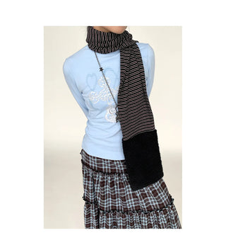 basic turtleneck top