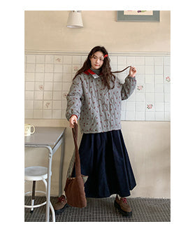 double-sided fur coat