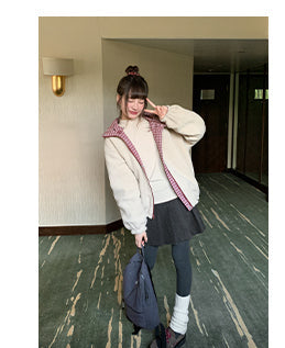 double-sided fur coat