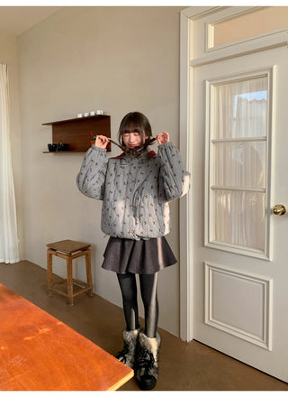 double-sided fur coat