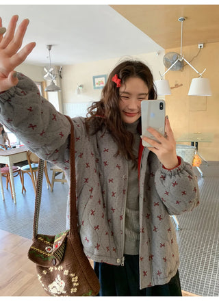 double-sided fur coat