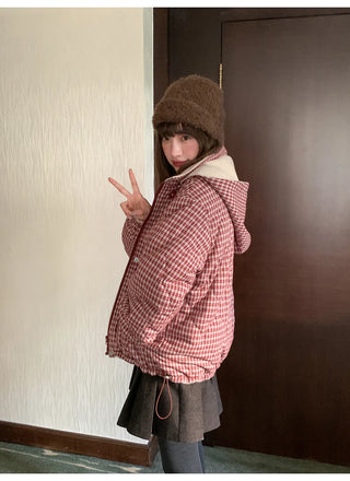 double-sided fur coat