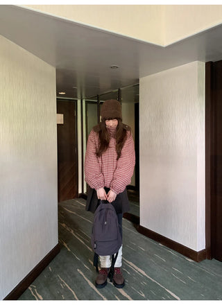 double-sided fur coat