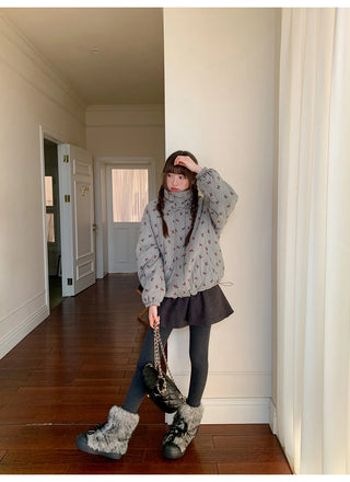 double-sided fur coat