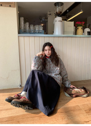 double-sided fur coat