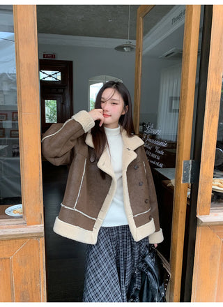 irregular plaid skirt