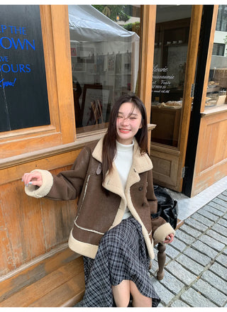 irregular plaid skirt