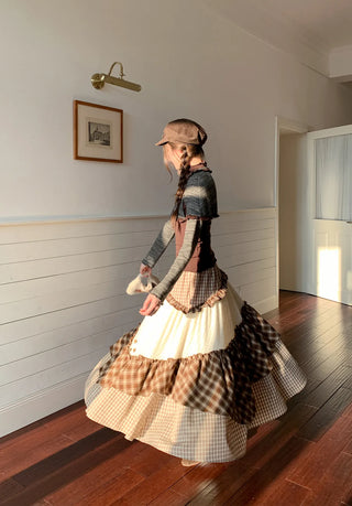 stacking stitch dress