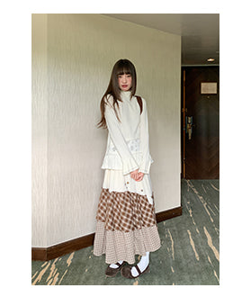 stacking stitch dress