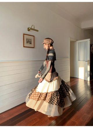 stacking stitch dress