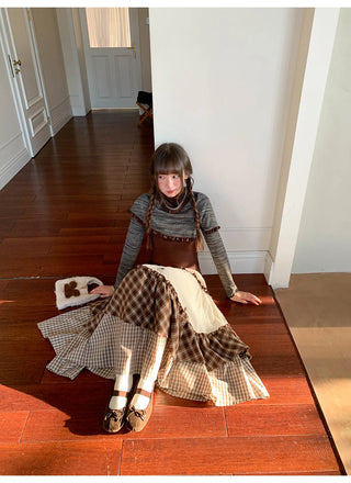 stacking stitch dress