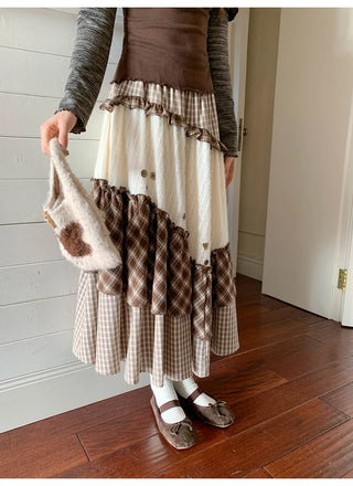 stacking stitch dress