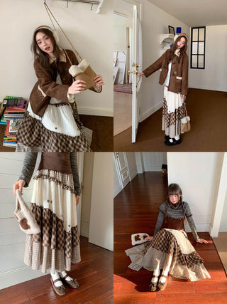 stacking stitch dress