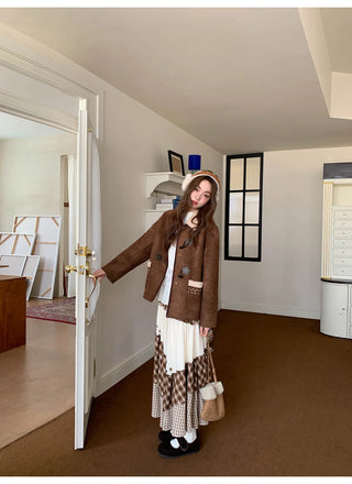 stacking stitch dress