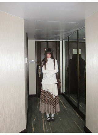 stacking stitch dress