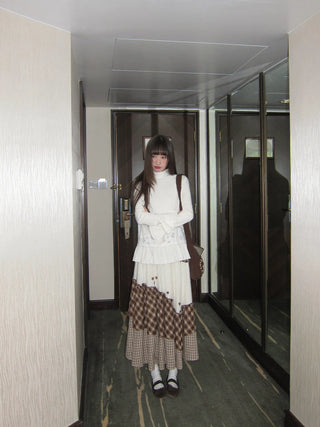 stacking stitch dress