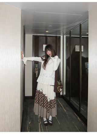 stacking stitch dress