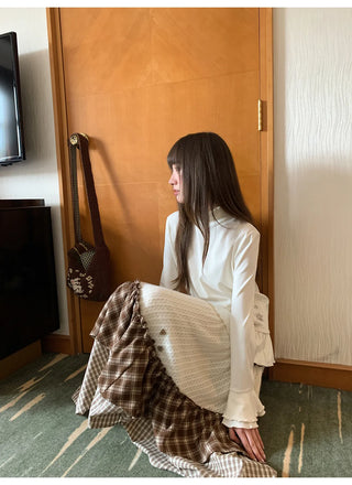 stacking stitch dress