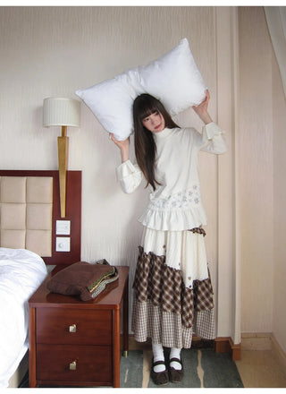 stacking stitch dress