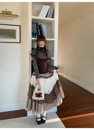 stacking stitch dress